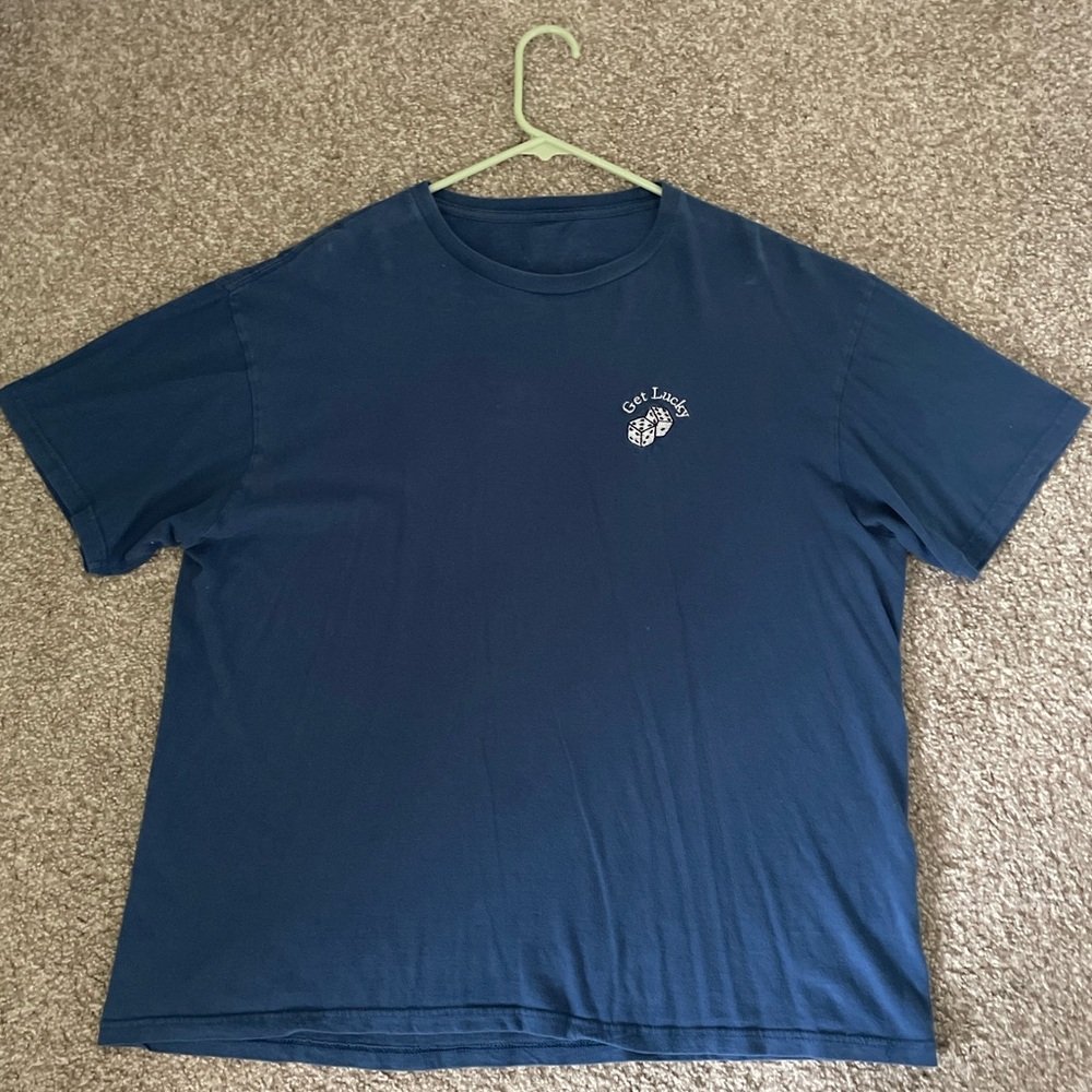 Get Lucky Roll The Dice Blue Men’s T-shirt